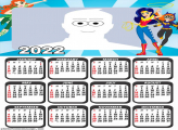Calendar 2022 DC Super Hero Girls