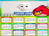 Calendar 2026 Kommando Angry Birds
