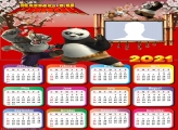 Calendar 2021 Kung Fu Panda