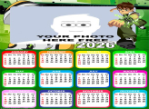 Calendar 2026 Ben 10