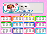 Calendar 2026 Gabby s Dollhouse