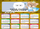 Calendar 2024 Royalty Bear