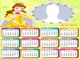 Calendar 2021 Princess Belle Drawing