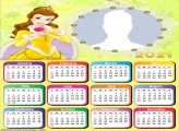 Calendar 2021 Princess Belle Drawing