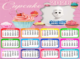 Calendar 2026 Cupcake Printable Photo