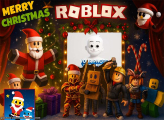 Roblox Merry Christmas collage photos