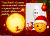 Affection and Positivity Merry Christmas printable collage