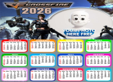 Calendar 2026 CrossFire Personalized Photo Frame