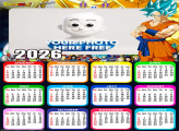 Calendar 2026 Goku Dragon Ball