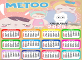 Calendar 2025 Metoo Picture Frame Digital