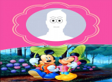 Frame Digital Mickey and Minnie