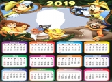 Mickey Safari Disney Calendar 2019