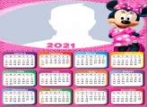 Calendar 2021 Minnie Mouse