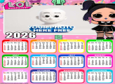 Calendar 2026 LOL Free Picture Frames
