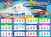 Picture Calendar 2026 The Fairly OddParents