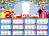 Disney Princesses Merry Christmas Calendar 2021