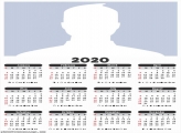 Calendar 2020 Blank Frame Picture