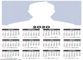 Calendar 2020 Blank Frame Picture