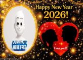 I Love you Happy 2026 Free Online Photo Frames