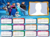 Calendar 2018 Frozen Characters