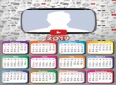 Youtube Calendar 2019 Photo Montage