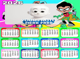 Calendar 2026 The Teen Titans