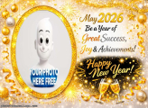 New Year 2026 greeting collage mensage