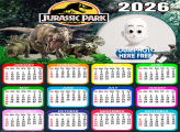 Calendar 2026 Jurassic Park Free Photo Collage Maker