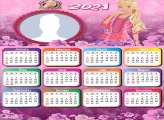 Barbie Girl Calendar 2021