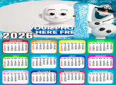 Calendar 2026 Olaf Disney
