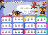 Calendar 2026 Paw Patrol