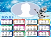 Calendar 2021 Olaf Frozen