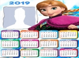 Anna Frozen Princess Calendar 2019
