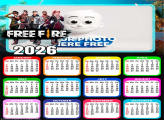Calendar 2026 Garena Free Fire