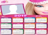 Barbie Face Calendar 2019