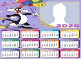 Silvestre Birthday Calendar 2020 Photo Collage