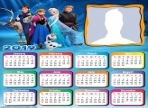 Characters Frozen Movie Calendar 2019