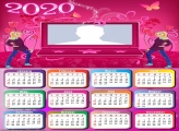 Barbie Notebook Calendar 2020