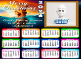 Calendar 2026 Gods saving power Merry Christmas