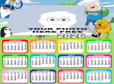 Calendar 2026 Adventure Time the Picture frame