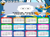 Calendar 2026 Donald Duck