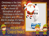 Christmas is the Time Creative Photo Collage Maker
