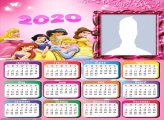 CalendÃ¡rio 2020 Princesas Disney