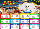 Calendar 2026 Street Fighter Free Picture Frames