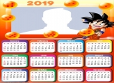 Goku Dragonball Calendar 2019