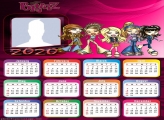 Photo Frame with Bratz Calendar 2020