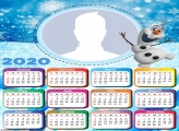 Olaf Calendar 2020 Frame Picture
