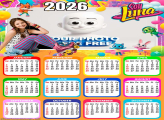 Calendar 2026 Soy Luna Roller Skates