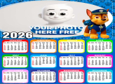 Calendar 2026 Chase PAW Patrol