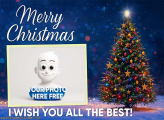 Merry Cristmas I Wish You All the Best picture frames